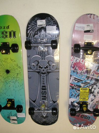 Скейтборды и лонгборды, новые