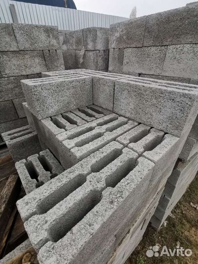 Блоки бетонные 20*20*40