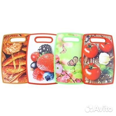 Доска разделочная пластик 20х30х1.2см (852-083)