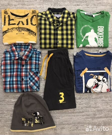 Вещи на мальчика 5-6 лет пакетом