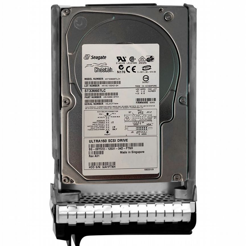 [9Y572] Жесткий Диск Dell 36gb U320scsi 3.5" Hdd 9y572