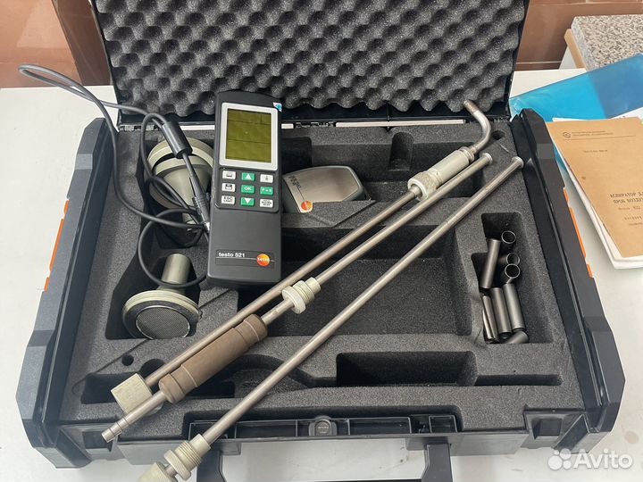 Testo дифференциальный манометр в комплекте
