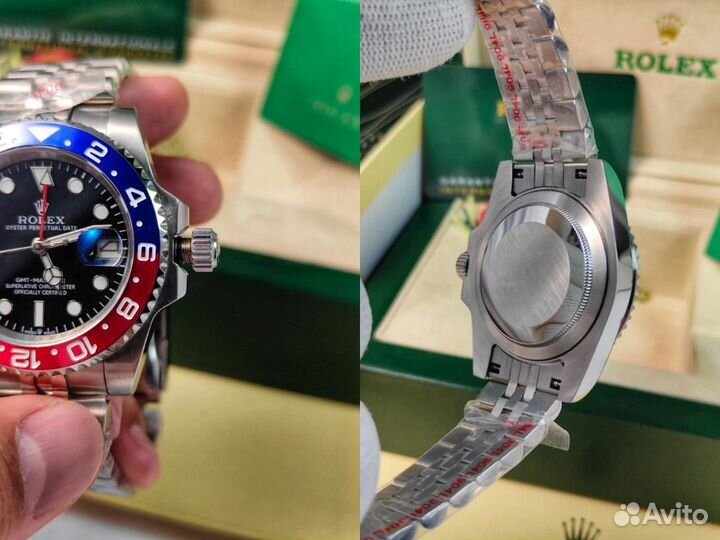 Часы мужские Rolex GMT master 2 серый