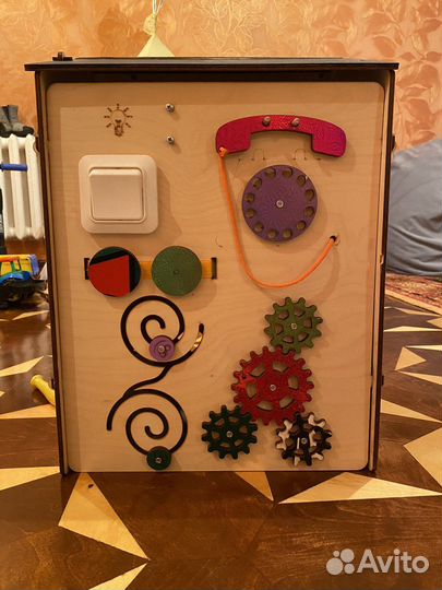 Бизиборд домик большой