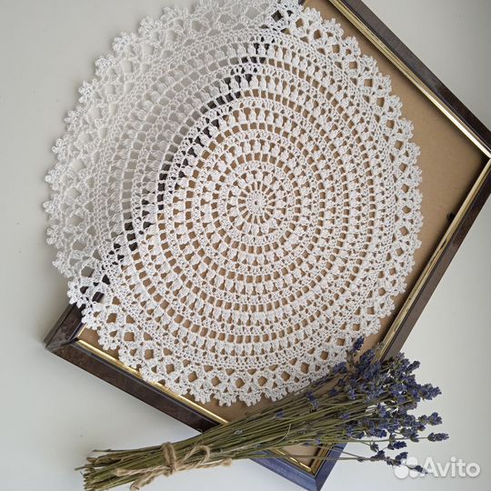 Салфетки вязаные