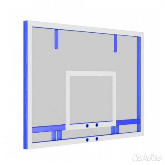 Щит баскетбольный 120х90 см оргстекло 15 мм на ме