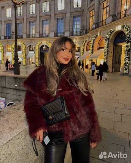 Искусственная шуба женская