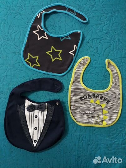 Новые слюнявчики Некст и Крокид