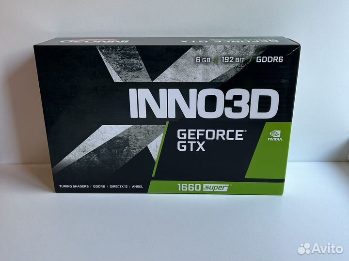 Видеокарта inno3D GeForce GTX 1660 super twin X2