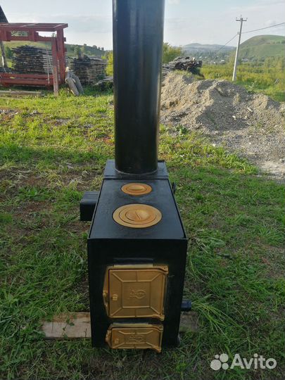 Печь для отопления дома бу