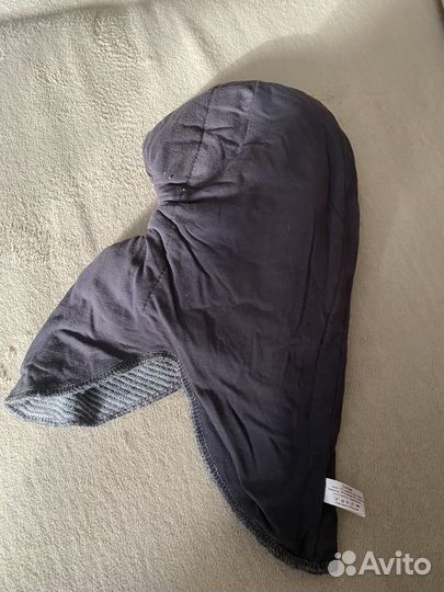 Шапка шлем для мальчика 52 54