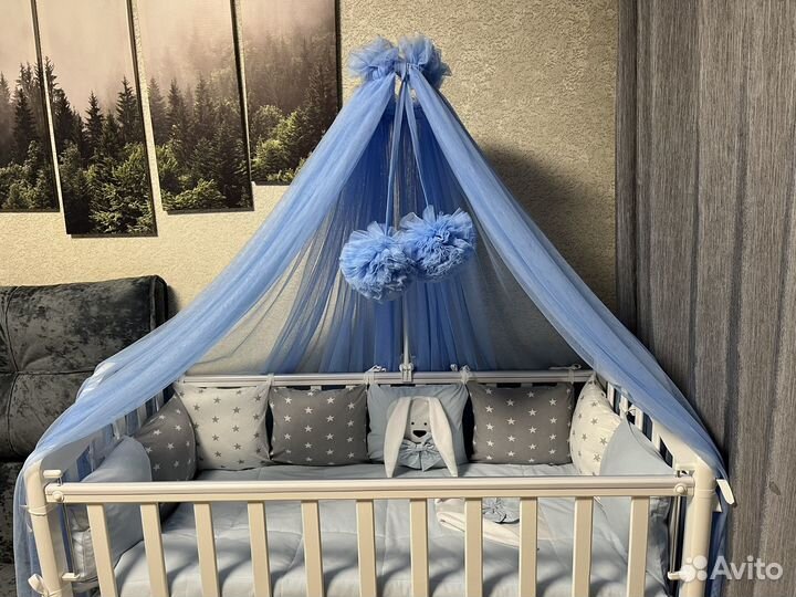 Бортики в детскую кроватку