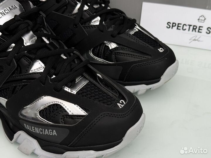 Кроссовки Balenciaga Track Sneaker Black Silver