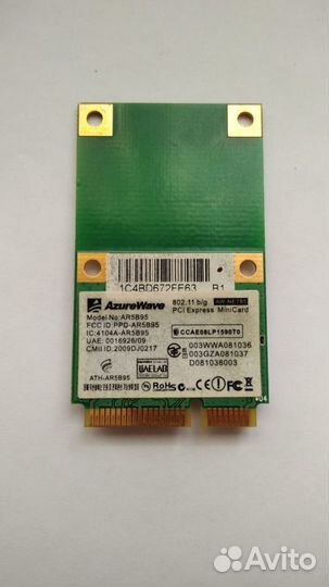 Wi-Fi модуль ноутбука Asus K50