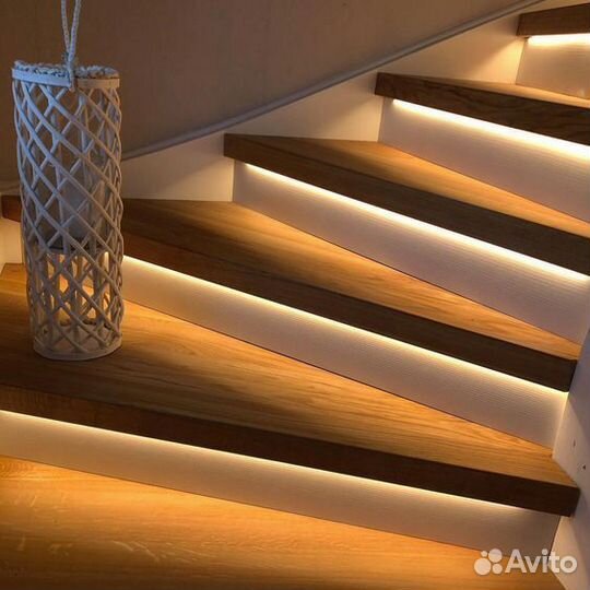 Подсветка лестниц. Умная подсветка лестницы
