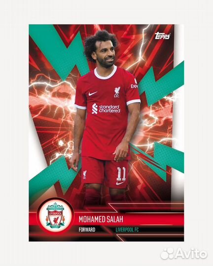 Карточки Topps Match Attax 23/24 Liverpool set