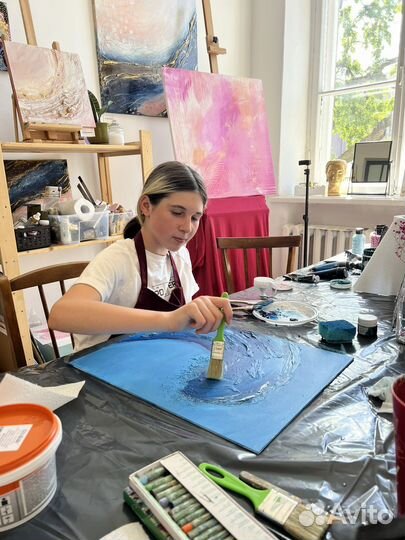 Мастер-классы.Живопись акрилом. Арт-девичники