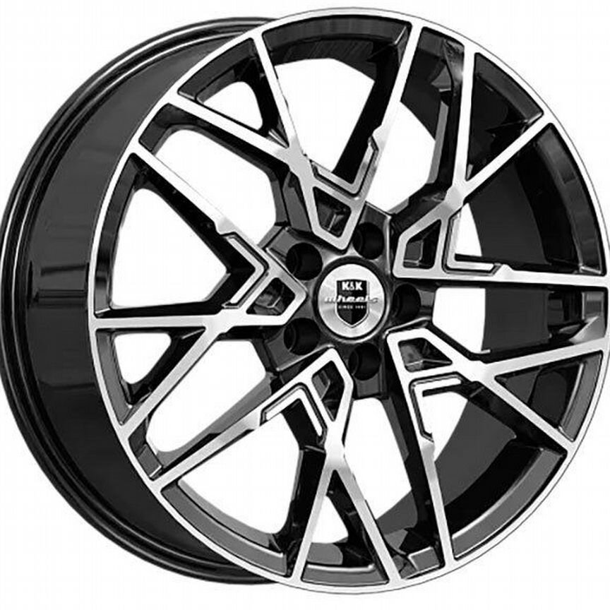 Диски K&K Вудроф 7x18 5x112 ET46 D66.6 Алмаз черный