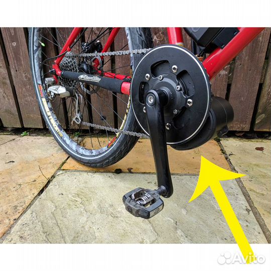 Электровелосипед Кареточный мотор Набор для сборки