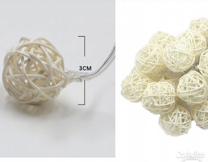 Гирлянда led 1,5 м