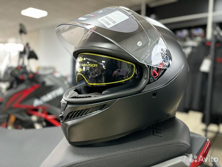 Шлем AGV K3. черный матовый