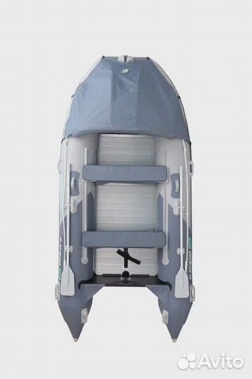 Лодка Пвх Gladiator C 370 AL свет.-тем. серая