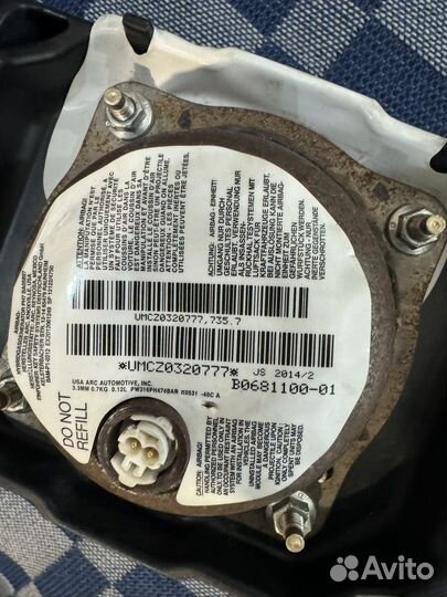 Подушка безопасности volkswagen golf 7