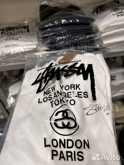 Лонгслив Stussy FW23 Mercury белый