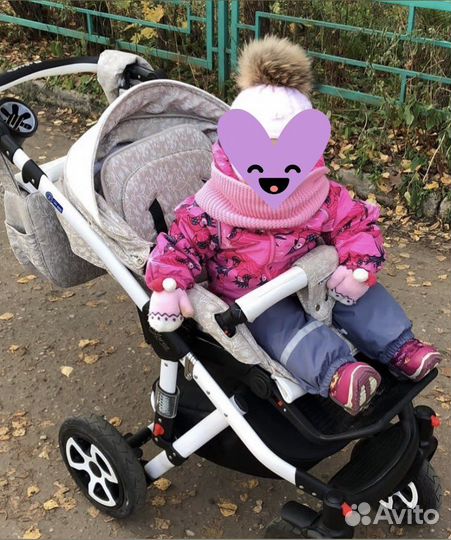 Коляска 2 в 1 adamex Gloria