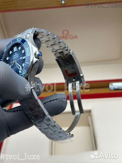 Часы omega seamaster 300m summer blue