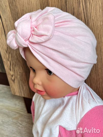 Шапка тюрбан чалма для девочки 42-46