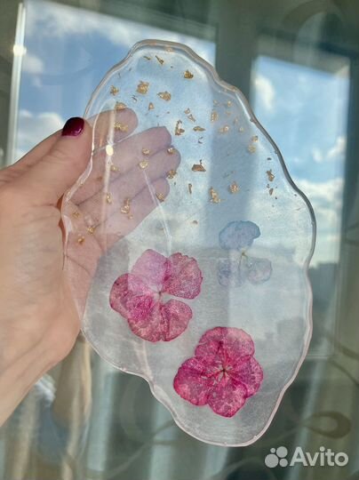 Подставка хендмейд. Для декора. Сухоцветы