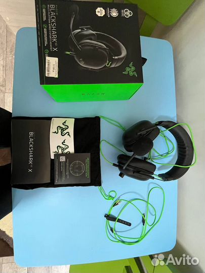 Наушники Razer blackshark v2 x