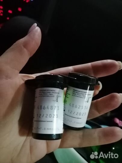 Тест полоски one touch select