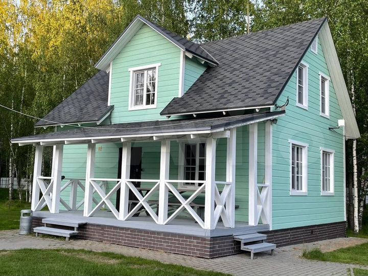 Коттедж 130 м² на участке 41 сот.