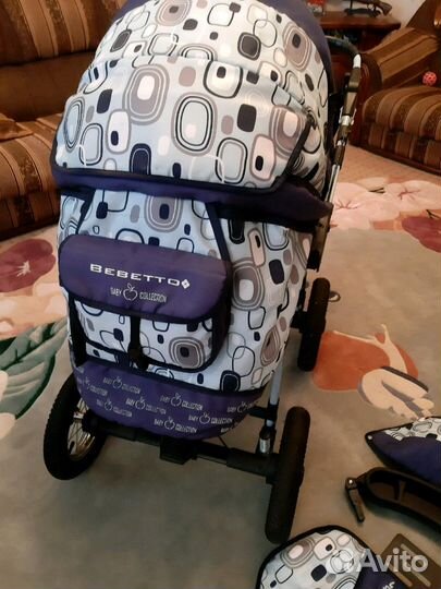 Детская коляска-трансформер Bebetto Super Kid