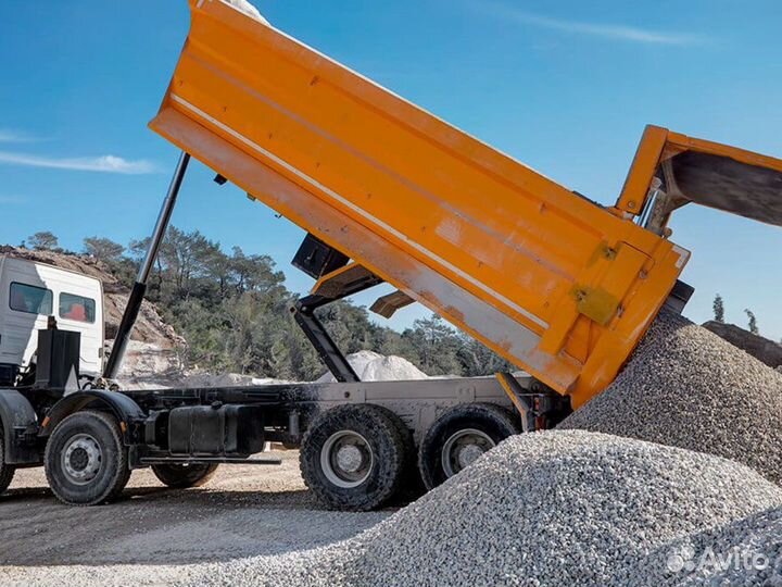 Щебень \ Песок \ Земля строительный от 3кубов