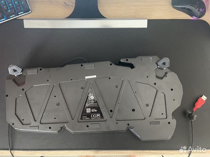 Клавиатура проводная A4Tech Bloody B318