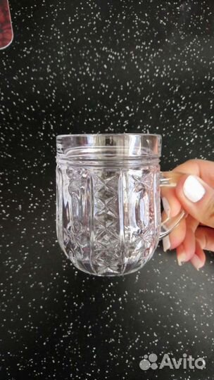 25. Кружка хрустальная СССР 6 штук