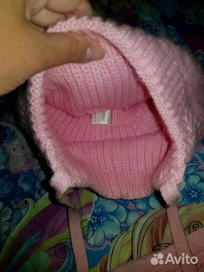 Комплект шапка, шарф