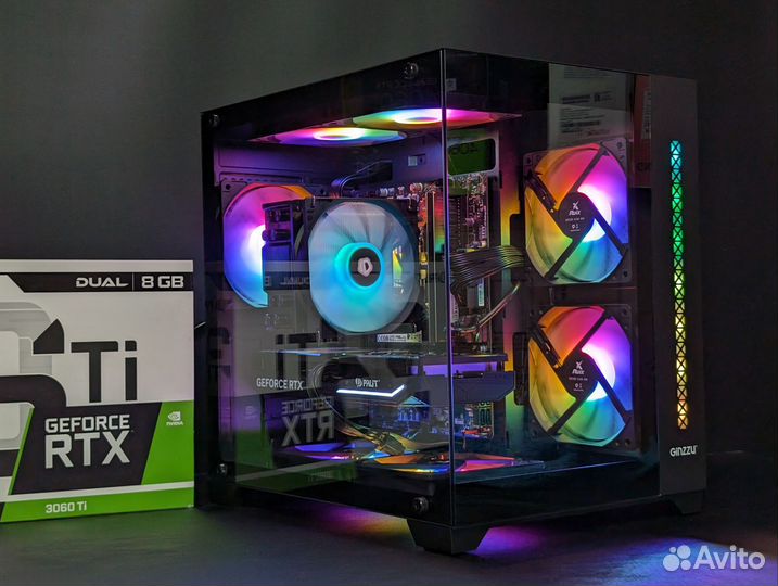 Игровой пк i5 12600k / RTX 3060ti /32gb/B760/1tb