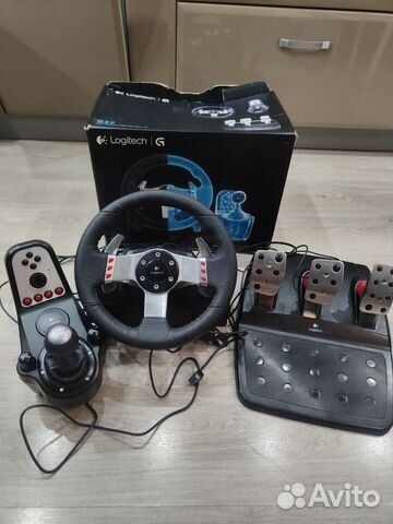 Игровой руль Logitech g27 купить в Ижевске | Электроника | Авито