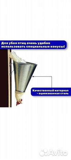 Конус для забоя птицы