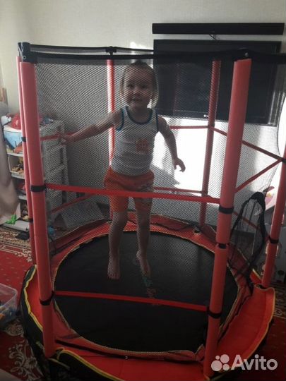 Прокат Бесплатная доставка Батут с сеткой до 50кг