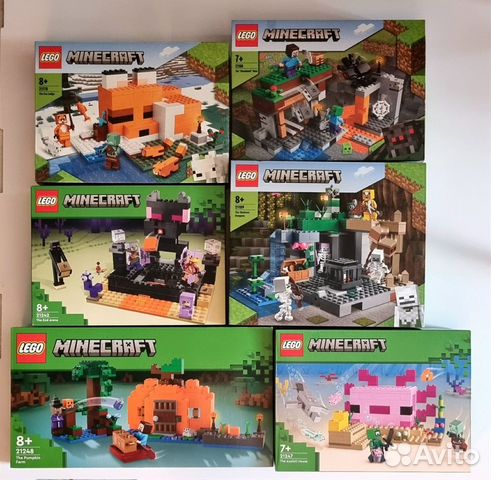 Lego майнкрафт(Minecraft) в наличии,оригинал купить в Калининграде ...