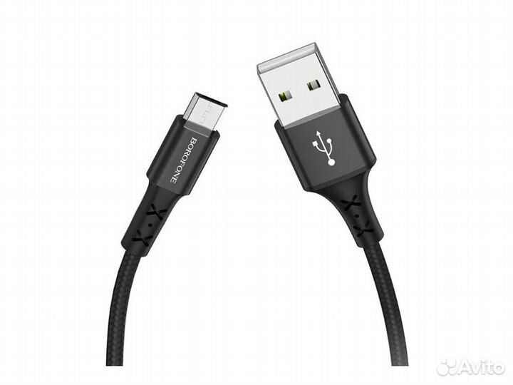Кабель Borofone BX20, microusb, 1 м