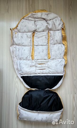 Зимний конверт в коляску leokid