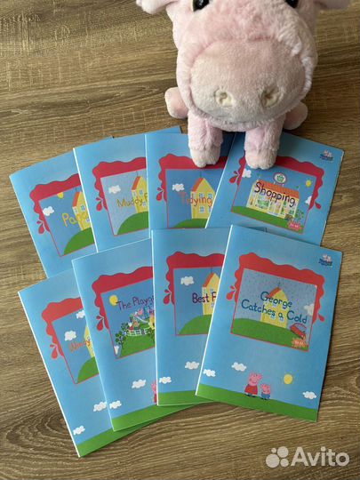 Набор книг на английском Peppa Pig