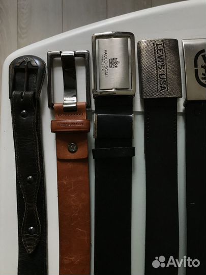 Ремни мужские и женские из кожи