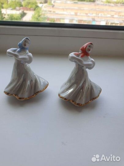 Фарфоровые статуэтки СССР дулево